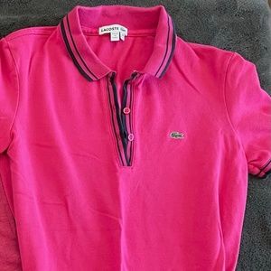 Lacoste Pink Polo